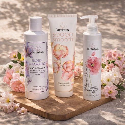 Isabellas Waschroutine (Biotin+Maske+Balm)